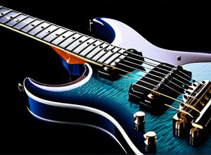 Chitara Electrică Cream DaVinci: Design Revoluționar cu Display E-Ink Schimbător