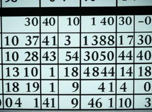 Suma tuturor numerelor negative