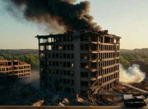 Explozie și incendiu într-un bloc de apartamente din Bavaria: Șase răniți, un grav