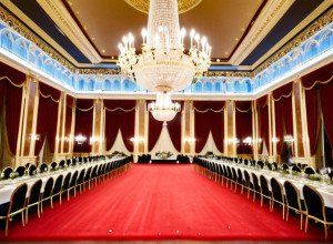 Regele a vorbit în germană la banchetul de stat pentru președintele Germaniei