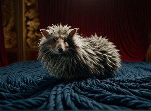 Rochia Controversată: Femeia cu o ținută din șobolani vii uimește internetul