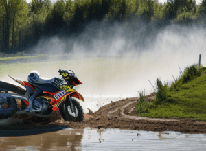 Accident grav în Werther: Motociclist cade într-un canal cu apă