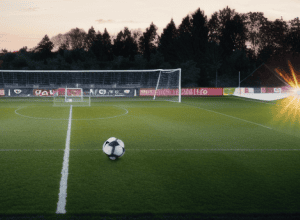 Scene Bizară în Fotbal: Portar Inconștient Primește Cartonaș Roșu!