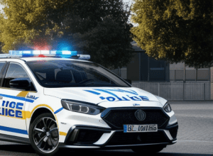 Atac brutal în mașina de poliție – Nigerian (30 de ani) strangulează și mușcă o polițistă în Mannheim