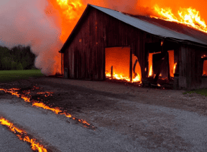 Incendiu Masiv în Hessen