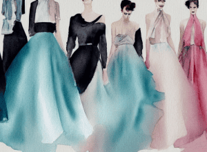 Mats Gustafson, ultimul ilustrator de modă: Acuarele Dior și eleganța atemporală