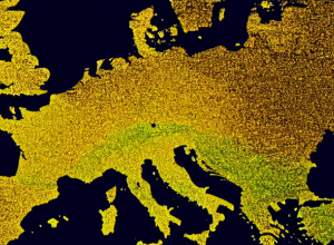 O mulțime se adună la Roma pentru a revendica mândria de a fi european