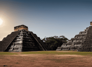 Amenințare cu amendă uriașă: Turist german escaladează templu Maya