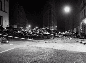 Berlin: Raid după explozia cu bombă sferică