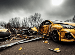 Accident costisitor: Lamborghini de 100.000€ distrus în Munchen