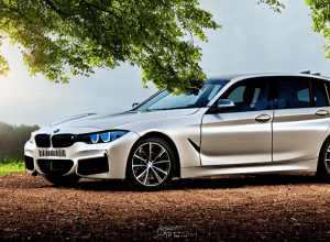 Accident grav în Lübeck: BMW izbește un copac, mamă și copii răniți