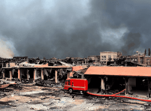 Incendiu la Nentershausen: Focul a provocat daune de 70.000 euro