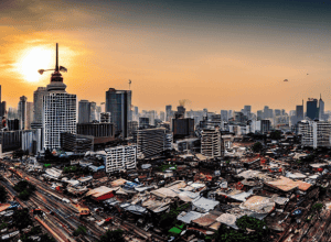 Cutremur devastator în Bangkok: Imagini șocante cu clădiri prăbușite