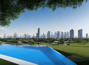 Cutremur Bangkok: Piscinele pe acoperiș protejează