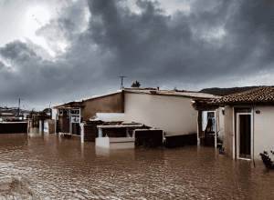 Inundații devastatoare în Paros, Grecia
