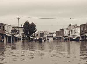 Inundații în Paros: Grecia sub ape