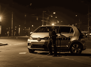 Kaiserslautern: VW Golf răvășit, talon furat