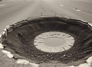 Daune auto din gropi: Cine plătește reparația?