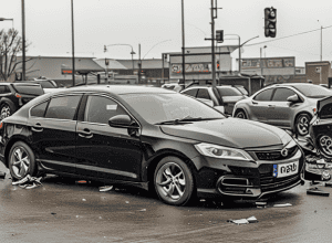 Minden: Coliziune BMW și Mitsubishi