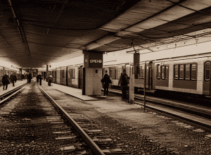 Atac cuțit la metrou Berlin: Bărbat înjunghiat