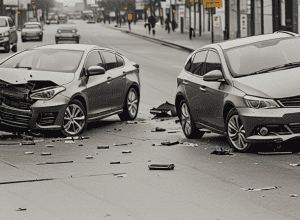 Altenburg: Șoferiță (82) fuge după accident