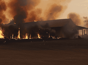 Incendiu la fermă în Hessa: 22 animale moarte