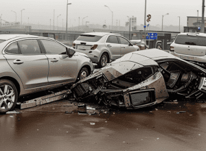 Accident Recklinghausen: Mașină vs Camion, șofer rănit