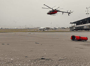 Eroare de pilotaj: Elicopter scăpat de sub control