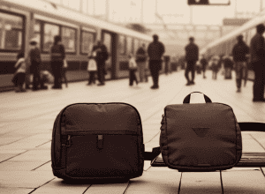 Noroc în Hamburg: Rucsac cu 2000€, uitat în gară