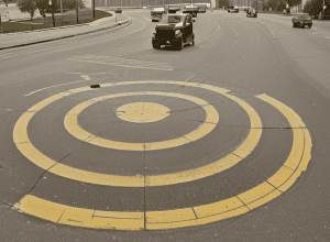 Accident Langerwehe: Biciclistă rănită în giratoriu