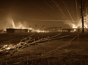 Accident Isterberg: Tractor în flăcări, pană curent