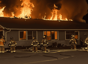 Incendiu în Holzdorf: Anexă distrusă de flăcări