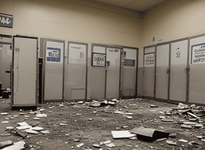 Vandalism: Fanii au distrus toaleta stadionului