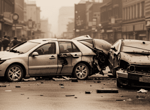 Northeim: Tamponare urmată de violențe