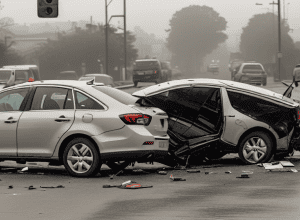 Gummersbach: Accident pe roșu, doi răniți ușor