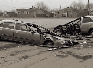 Accident grav Berlin: Mașină pe un loc de joacă