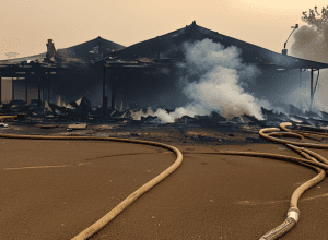 Incendiu în Celle: Pompierii intervin rapid