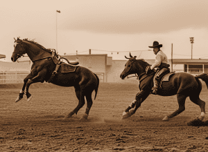 Rodeo periculos: Călărie fără șa riscantă