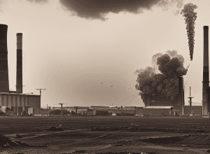 Demolare spectaculoasă: Turn de 120m, doborât