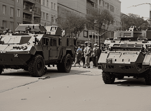 Bestia blindată a poliției - Cea mai puternică mașină de intervenție din Germania