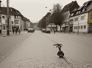 Mönchengladbach: Trotinetist fuge după accident