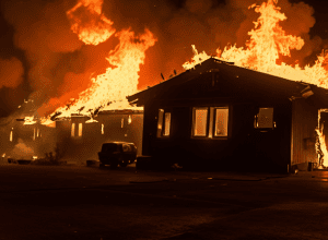 Incendiu puternic distruge o casă în Bendorf