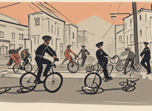 Reinickendorf: Biciclist (26) lovește un polițist