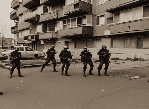 Două arestări în Essen - Intervenție SEK cu drujba