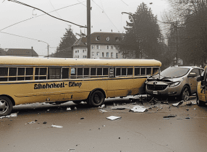 Accident grav la Pirmasens: Nouă copii răniți într-un accident de autobuz școlar