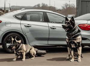 Câinele detectiv Bobby găsește 7.600 de țigarete pe A24