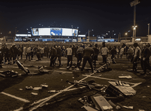 Violențe la Copa Libertadores - Fani (13, 18) striviți înaintea meciului echipei lui Vidal