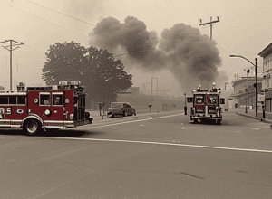 Incendiu la bucătărie într-un bloc din Dresda