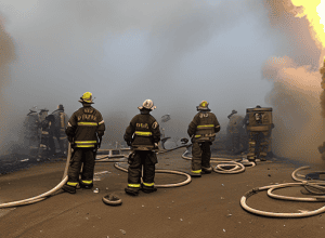 Alertă de incendiu la Bad Eilsen: Piscina unei clinici, în flăcări