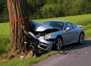 Accident Groaznic în Saxonia Inferioară: Doi Tineri Ard într-un Porsche